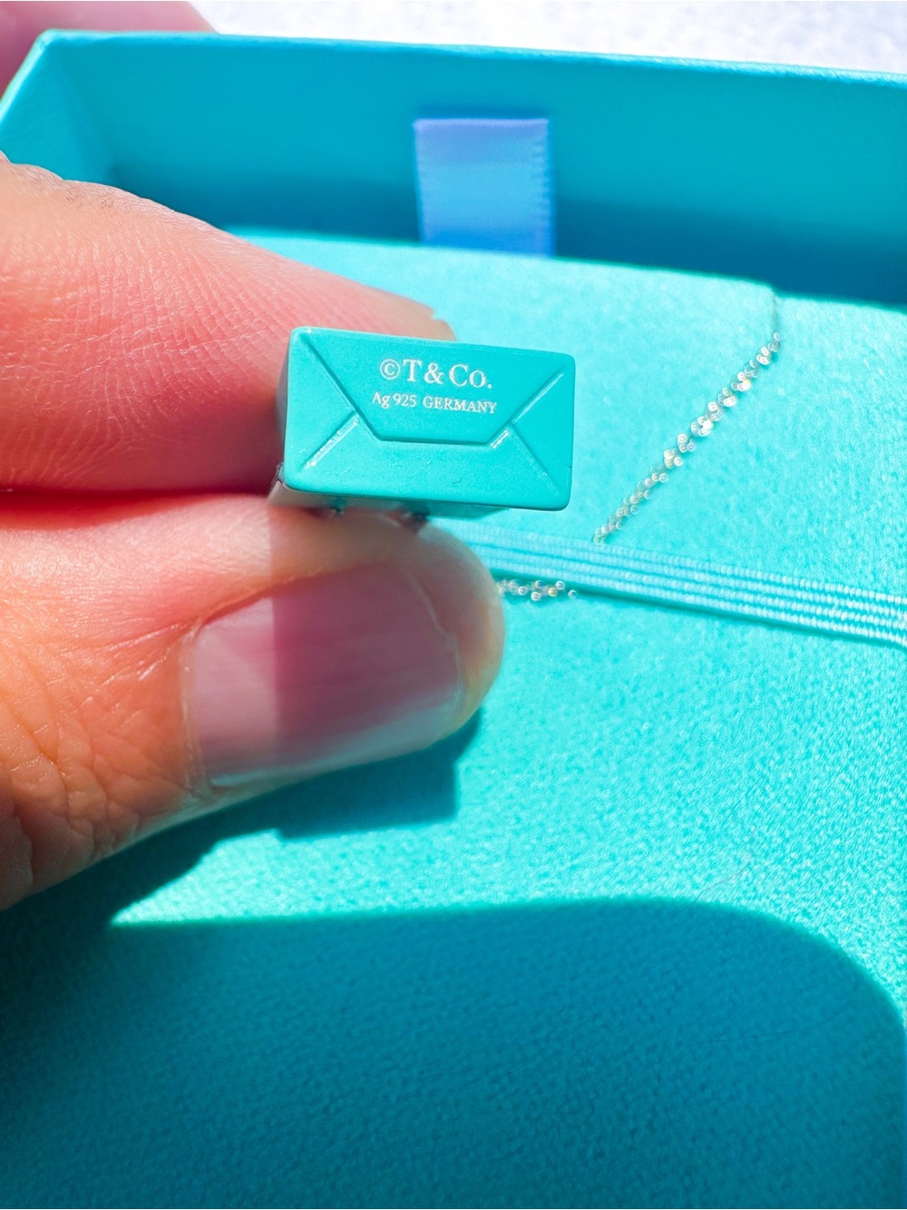 Tiffany & Co Purse Charm Necklace - Picture 4 of 7